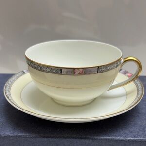 Noritake Seville Tea Cup and Saucer Set